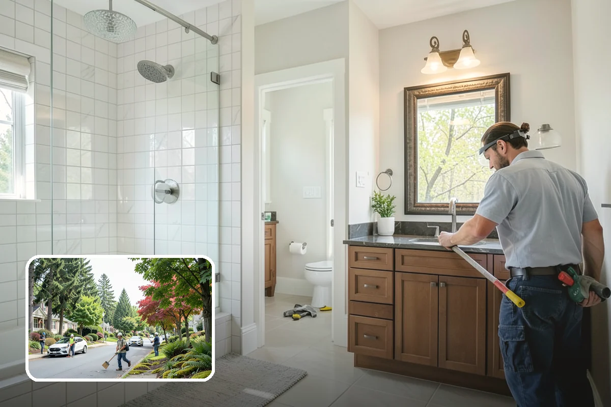 Cabinet Door Replacement in Beaux Arts Village, King County, WA - Fresh look without replacing cabinet boxes