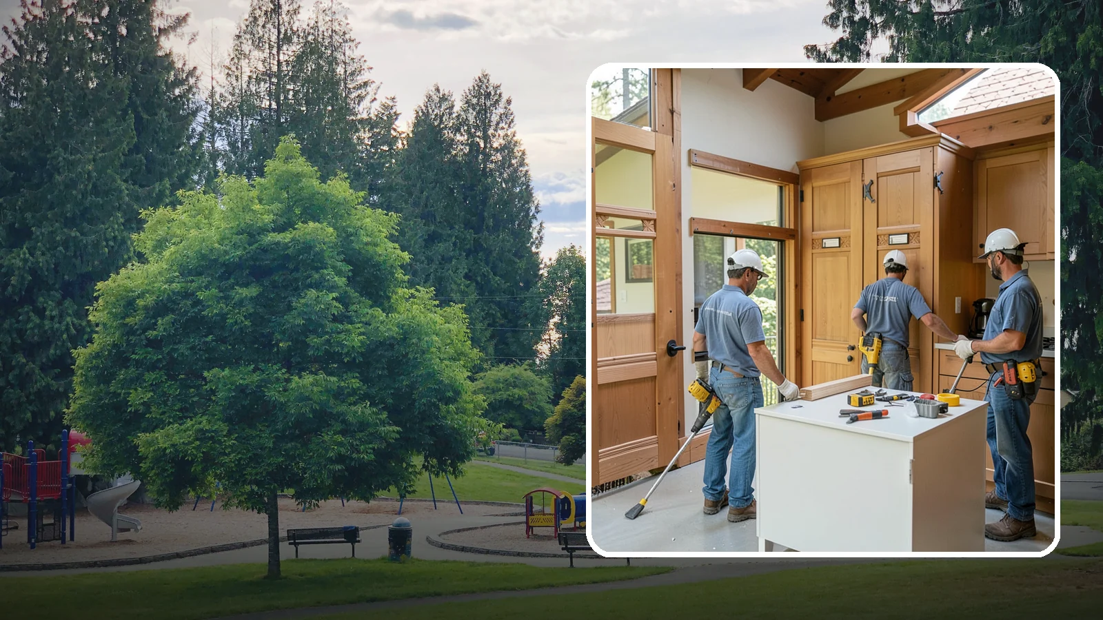 Cabinet Door Replacement in Bonney Lake, Pierce County, WA - Replacing tired cabinet doors and drawer fronts to refresh your kitchen without a full cabinet tear-out.