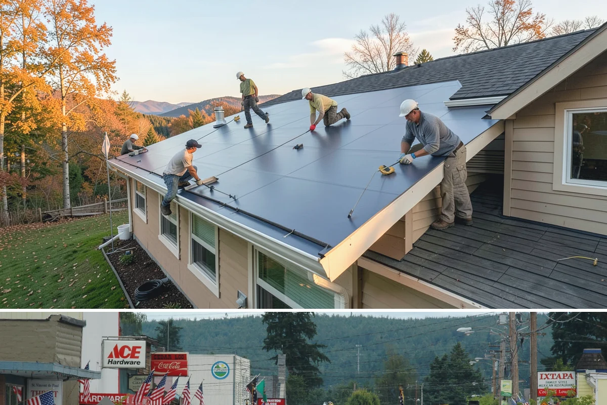 Cabinet Door Replacement in Carnation, King County, WA - Cabinet door replacement is quick indoor work available year-round.