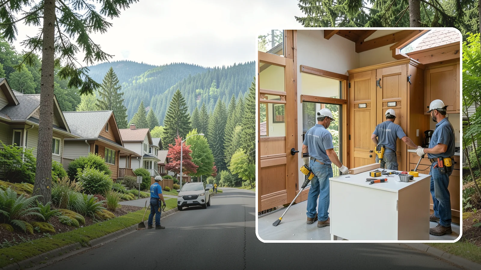 Cabinet Door Replacement in Darrington, Snohomish County, WA - Replacing tired cabinet doors and drawer fronts to refresh your kitchen without a full cabinet tear-out.