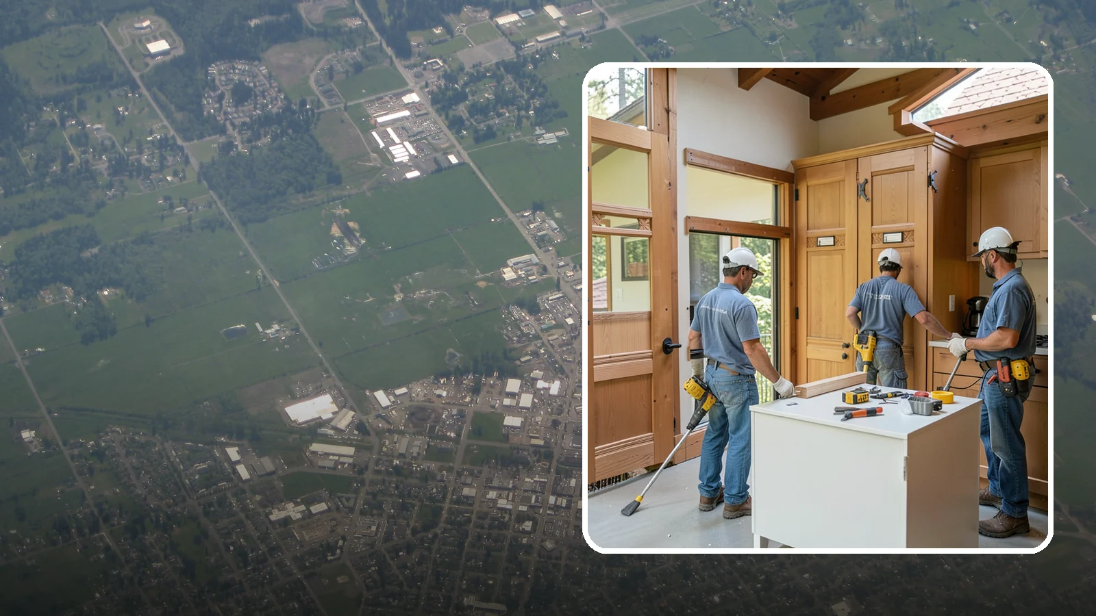 Cabinet Door Replacement in Enumclaw, King County, WA - Replacing tired cabinet doors and drawer fronts to refresh your kitchen without a full cabinet tear-out.