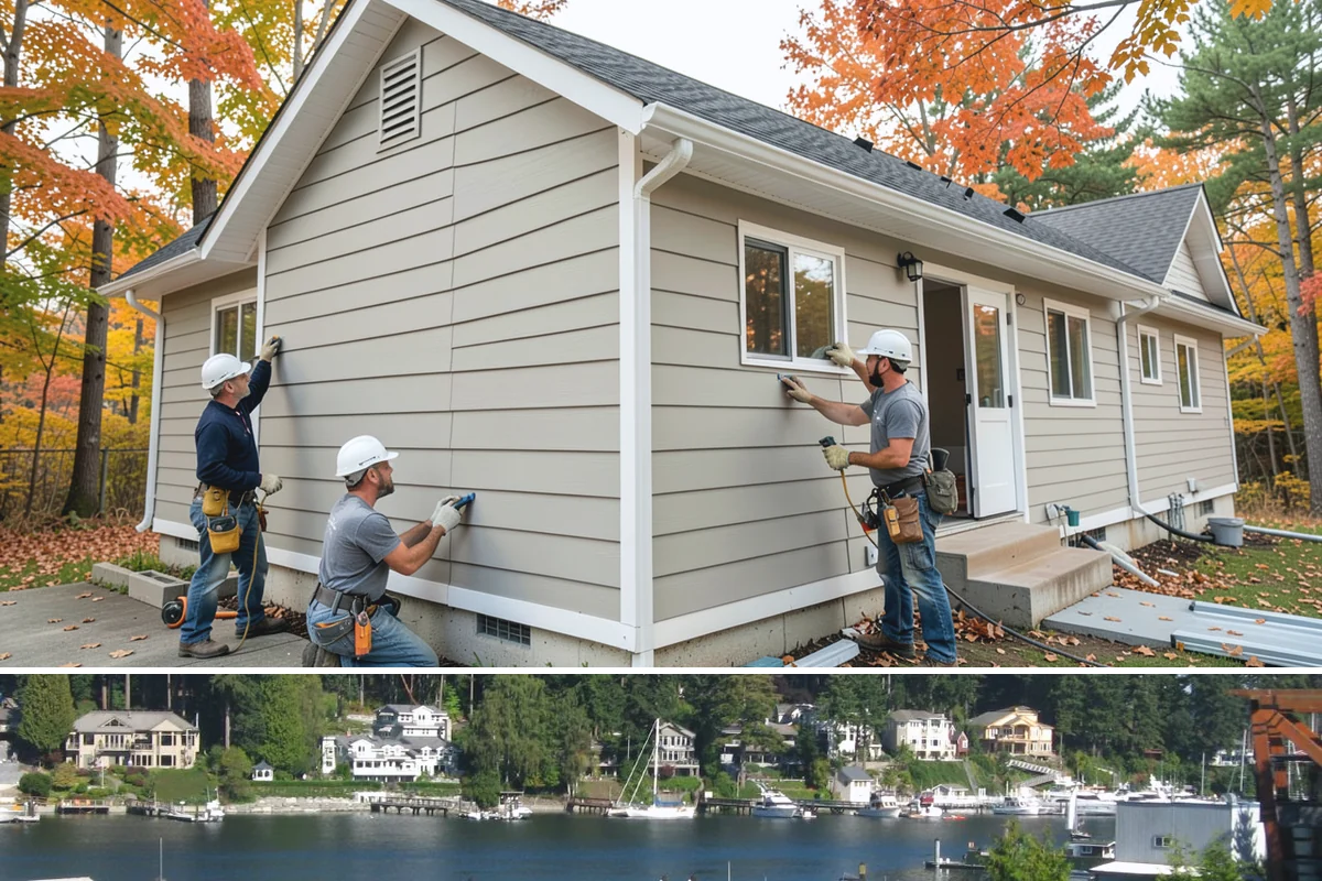 Cabinet Door Replacement in Gig Harbor, Pierce County, WA - Cabinet door replacement is quick indoor work available year-round.
