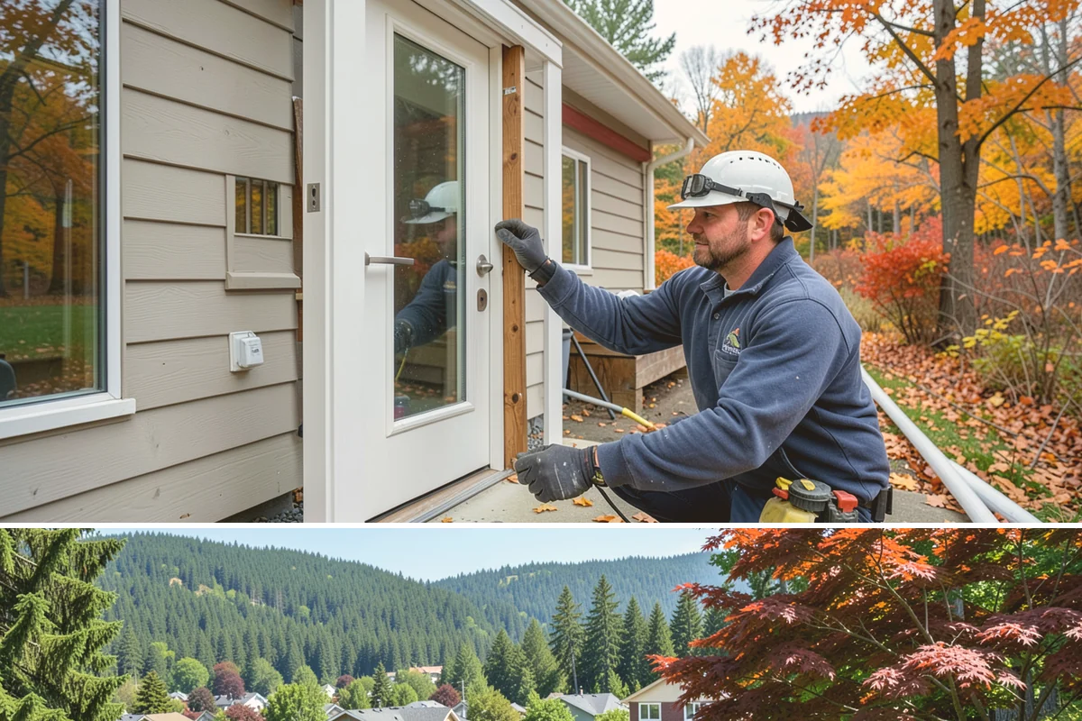 Cabinet Door Replacement in Index, Snohomish County, WA - Cabinet door replacement is quick indoor work available year-round.