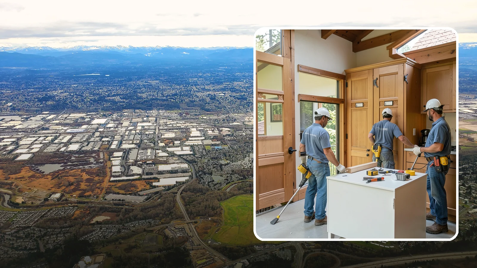 Cabinet Door Replacement in Kent, King County, WA - Replacing tired cabinet doors and drawer fronts to refresh your kitchen without a full cabinet tear-out.