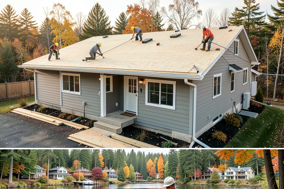 Cabinet Door Replacement in La Conner, Skagit County, WA - Cabinet door replacement is quick indoor work available year-round.