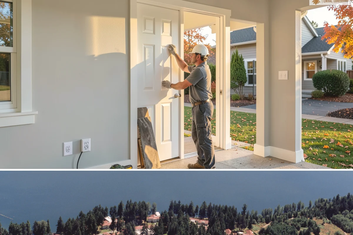 Cabinet Door Replacement in Lakewood, Pierce County, WA - Cabinet door replacement is quick indoor work available year-round.