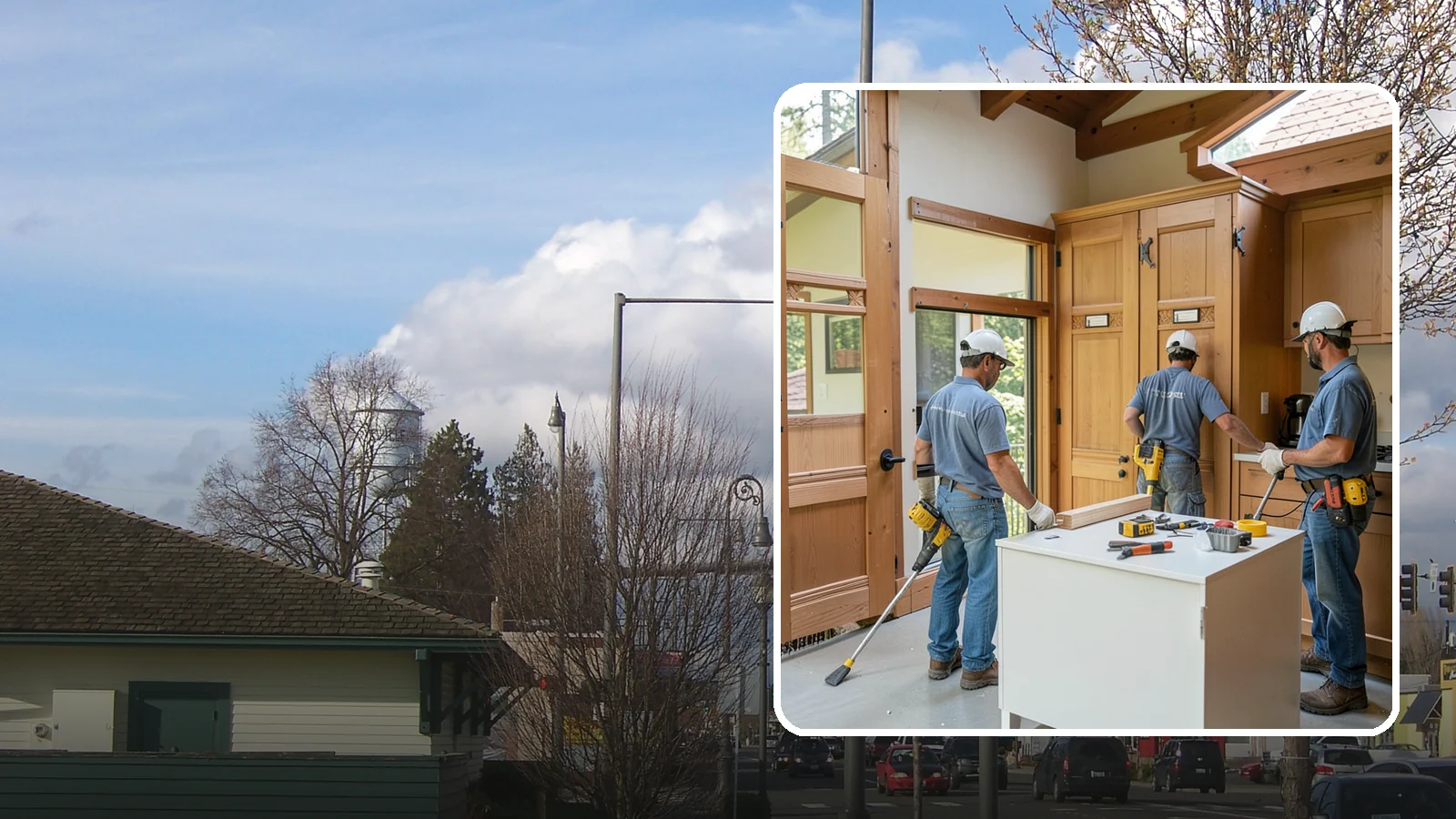 Cabinet Door Replacement in Marysville, Snohomish County, WA - Replacing tired cabinet doors and drawer fronts to refresh your kitchen without a full cabinet tear-out.