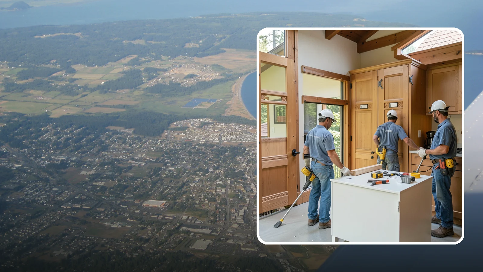 Cabinet Door Replacement in Oak Harbor, Island County, WA - Replacing tired cabinet doors and drawer fronts to refresh your kitchen without a full cabinet tear-out.