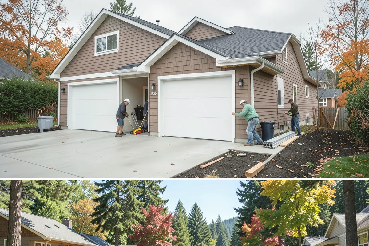 Cabinet Door Replacement in Orting, Pierce County, WA - Cabinet door replacement is quick indoor work available year-round.