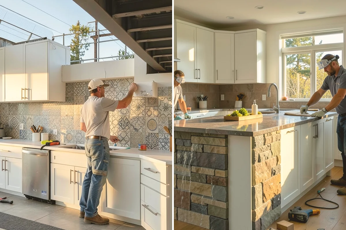 Cabinet Door Replacement in Snohomish, Snohomish County, WA - Measure each opening and confirm door style