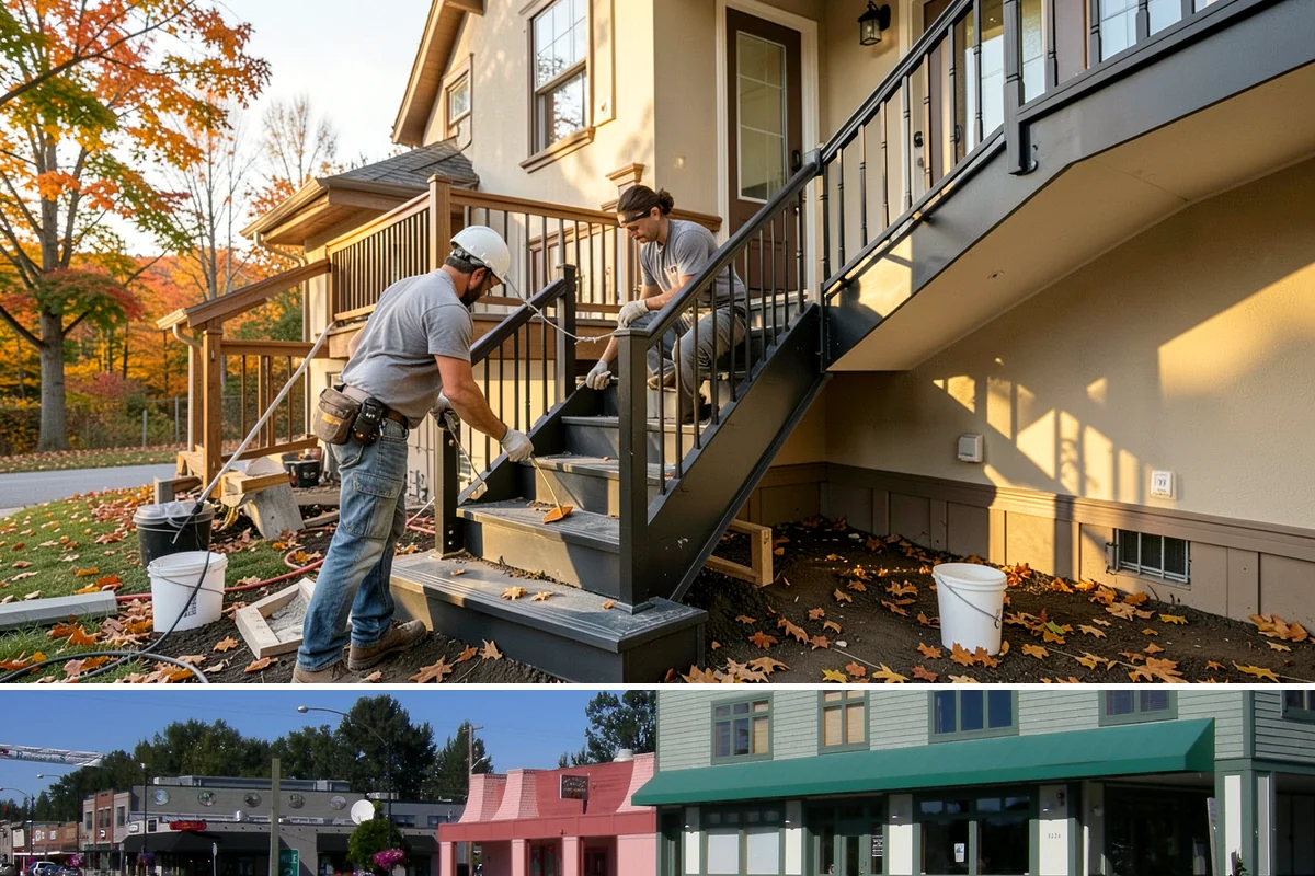 Cabinet Door Replacement in Snoqualmie, King County, WA - Cabinet door replacement is quick indoor work available year-round.