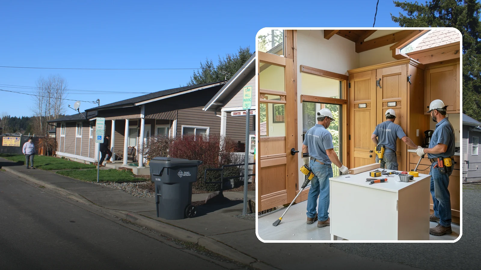 Cabinet Door Replacement in South Prairie, Pierce County, WA - Replacing tired cabinet doors and drawer fronts to refresh your kitchen without a full cabinet tear-out.