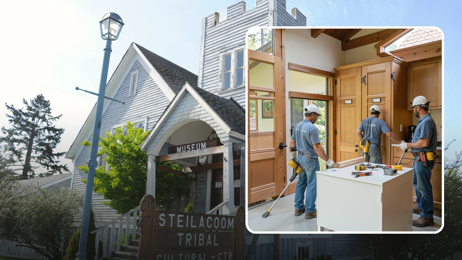 Cabinet Door Replacement in Steilacoom, Pierce County, WA - Replacing tired cabinet doors and drawer fronts to refresh your kitchen without a full cabinet tear-out.
