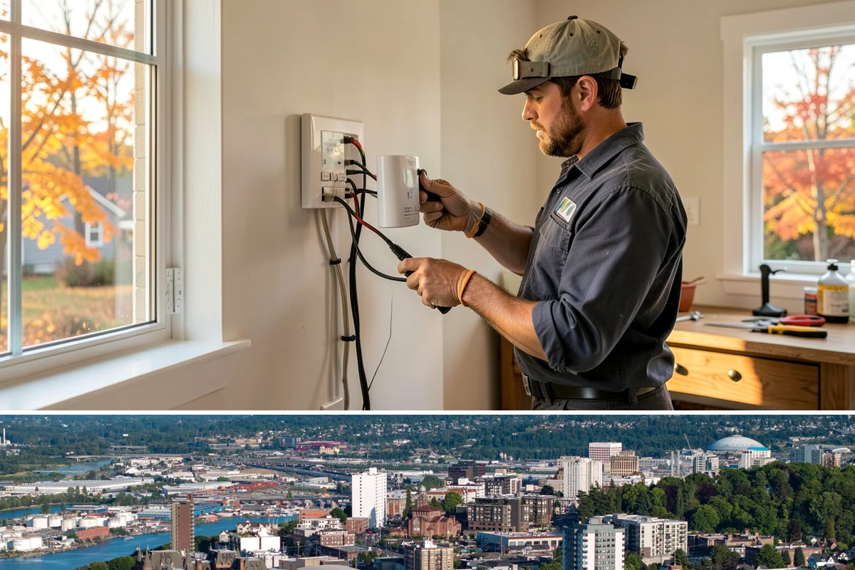 Cabinet Door Replacement in Tacoma, Pierce County, WA - Cabinet door replacement is quick indoor work available year-round.