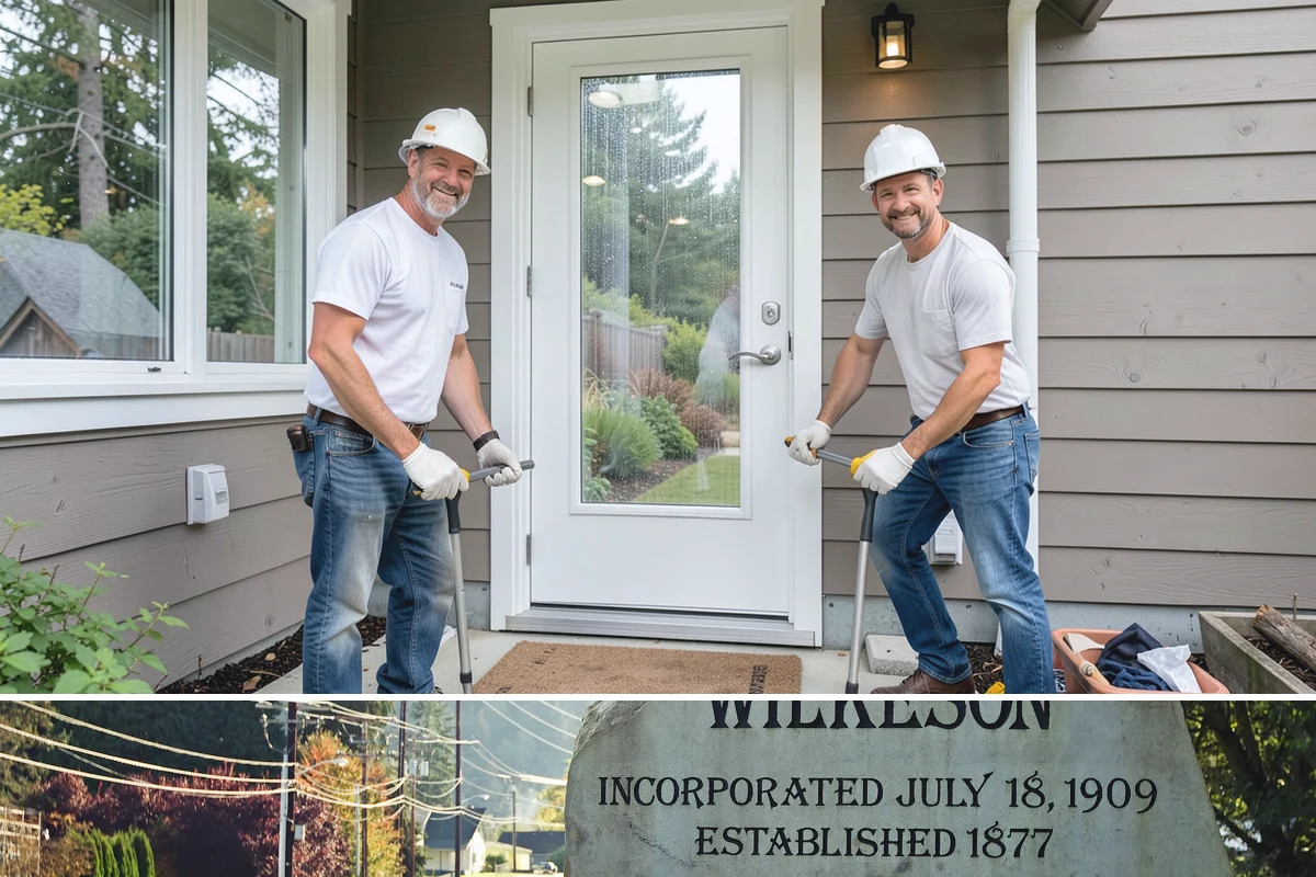 Cabinet Door Replacement in Wilkeson, Pierce County, WA - Cabinet door replacement is quick indoor work available year-round.