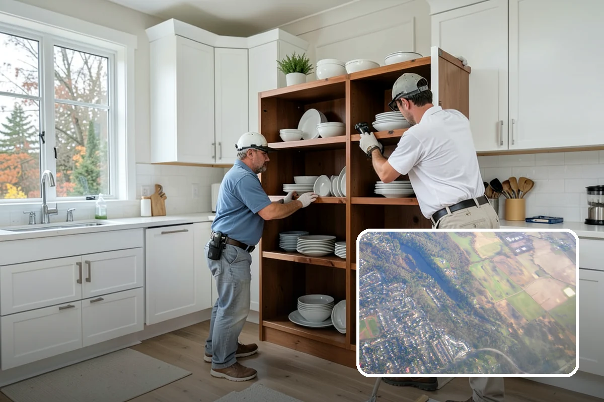 Cabinet Hardware Replacement in Algona, King County, WA - Instant style refresh at modest cost