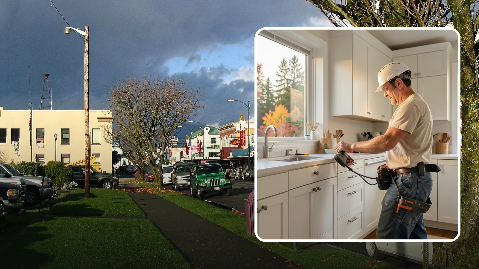 Cabinet Hardware Replacement in Arlington, Snohomish County, WA - Swapping out dated knobs and pulls for new hardware, drilled and aligned for a clean, consistent look.