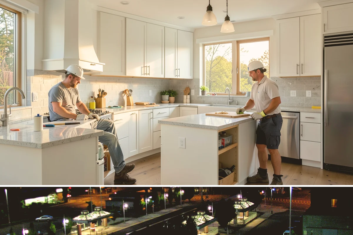 Cabinet Hardware Replacement in Auburn, King County, WA - This quick upgrade fits any time of year and pairs naturally with a cabinet refresh in the fall.