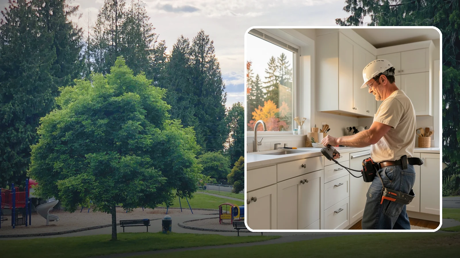 Cabinet Hardware Replacement in Bonney Lake, Pierce County, WA - Swapping out dated knobs and pulls for new hardware, drilled and aligned for a clean, consistent look.