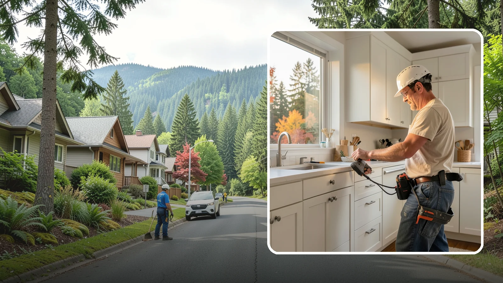Cabinet Hardware Replacement in Darrington, Snohomish County, WA - Swapping out dated knobs and pulls for new hardware, drilled and aligned for a clean, consistent look.