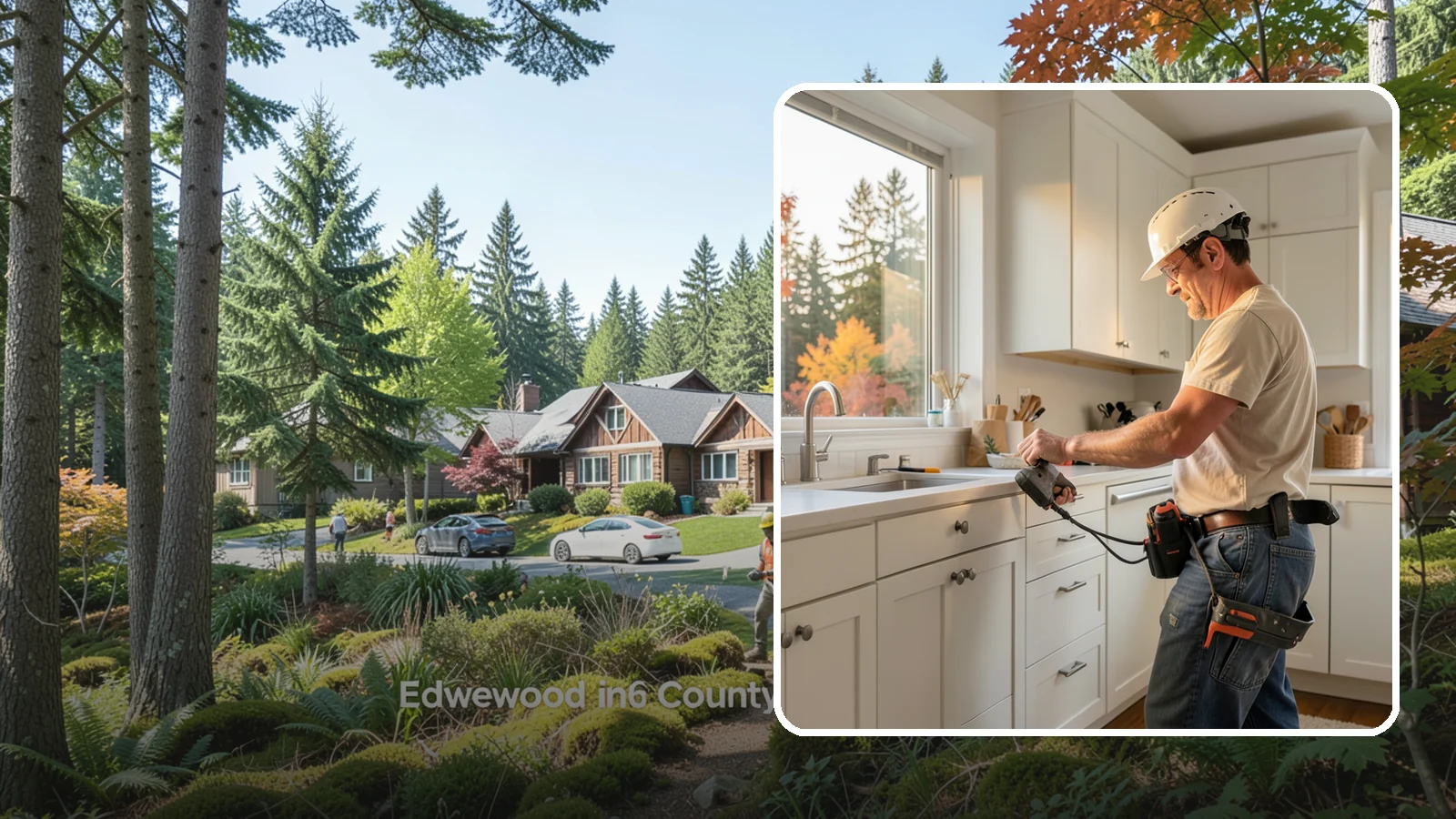 Cabinet Hardware Replacement in Edgewood, Pierce County, WA - Swapping out dated knobs and pulls for new hardware, drilled and aligned for a clean, consistent look.