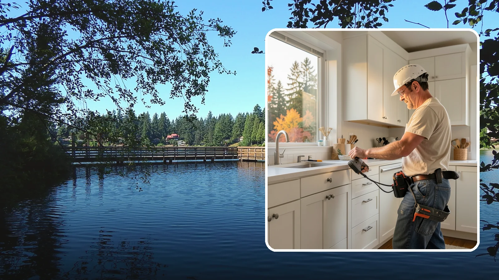 Cabinet Hardware Replacement in Federal Way, King County, WA - Swapping out dated knobs and pulls for new hardware, drilled and aligned for a clean, consistent look.
