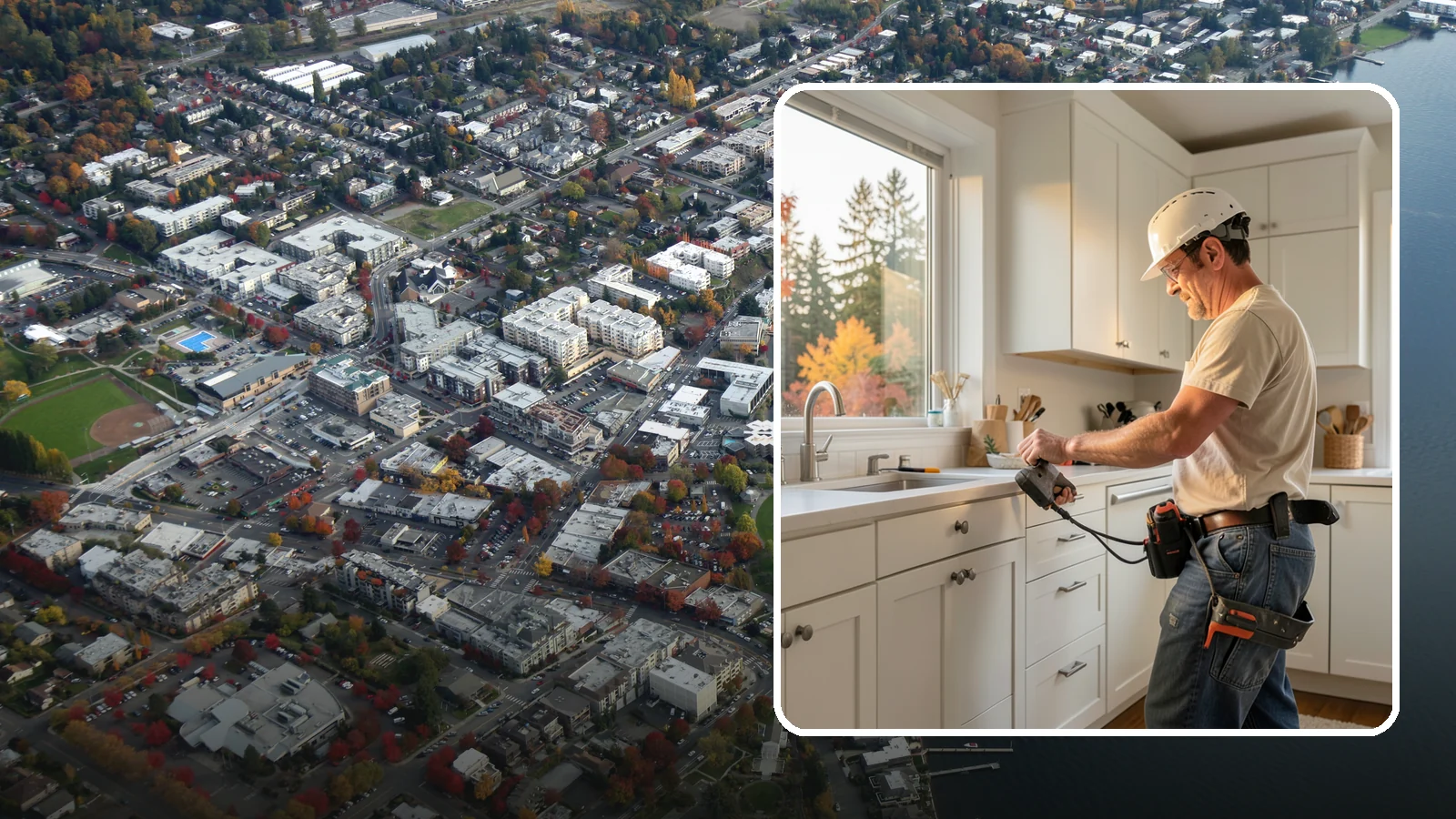 Cabinet Hardware Replacement in Kirkland, King County, WA - Swapping out dated knobs and pulls for new hardware, drilled and aligned for a clean, consistent look.