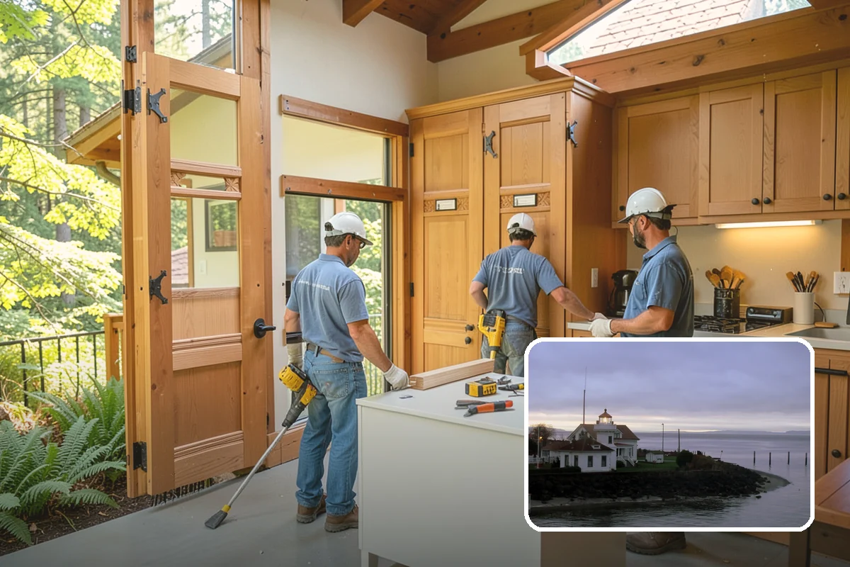 Cabinet Hardware Replacement in Mukilteo, Snohomish County, WA - Instant style refresh at modest cost