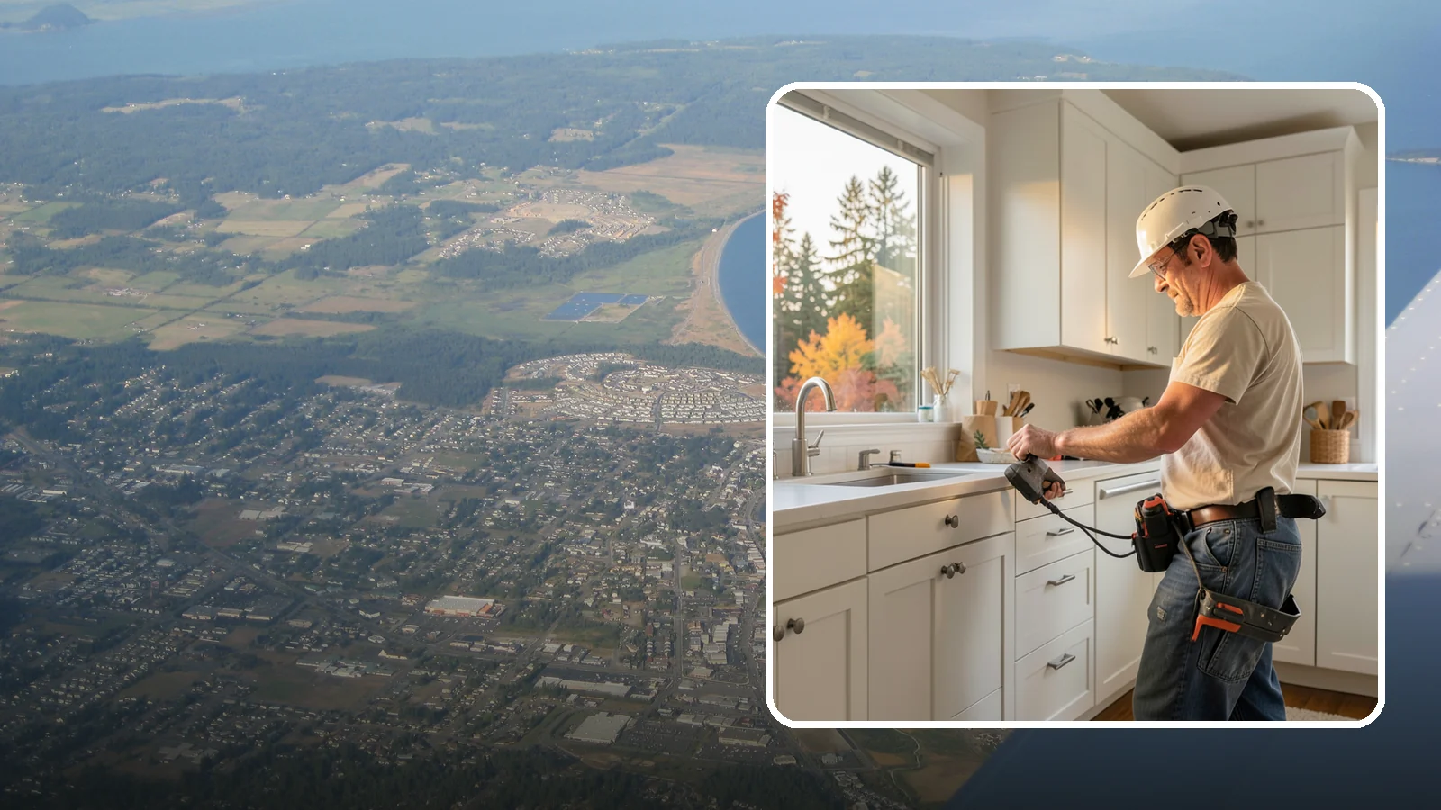 Cabinet Hardware Replacement in Oak Harbor, Island County, WA - Swapping out dated knobs and pulls for new hardware, drilled and aligned for a clean, consistent look.
