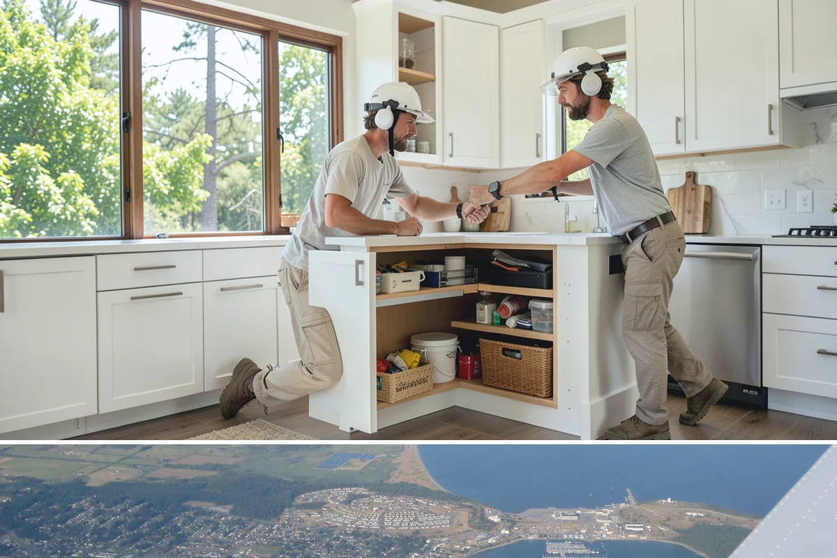 Cabinet Hardware Replacement in Oak Harbor, Island County, WA - This quick upgrade fits any time of year and pairs naturally with a cabinet refresh in the fall.
