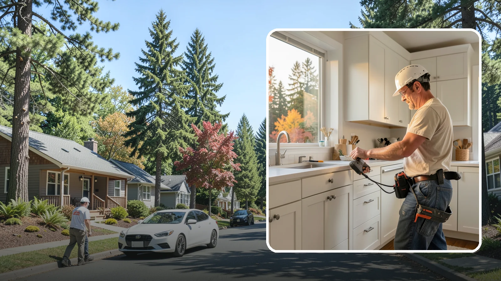 Cabinet Hardware Replacement in Orting, Pierce County, WA - Swapping out dated knobs and pulls for new hardware, drilled and aligned for a clean, consistent look.