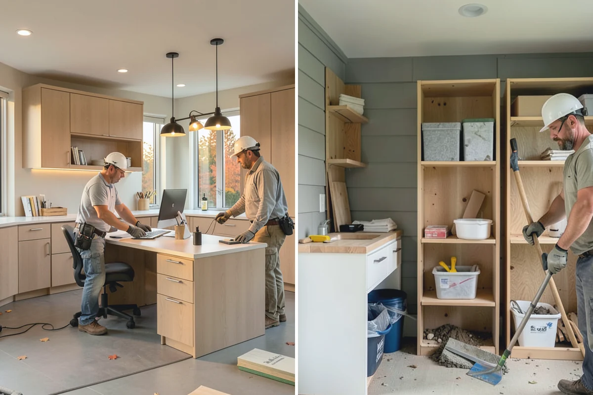 Cabinet Hardware Replacement in Renton, King County, WA - Confirm hardware selections and mounting patterns