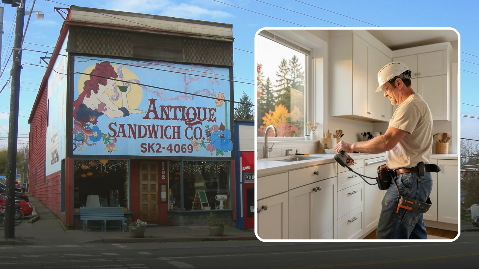 Cabinet Hardware Replacement in Ruston, Pierce County, WA - Swapping out dated knobs and pulls for new hardware, drilled and aligned for a clean, consistent look.
