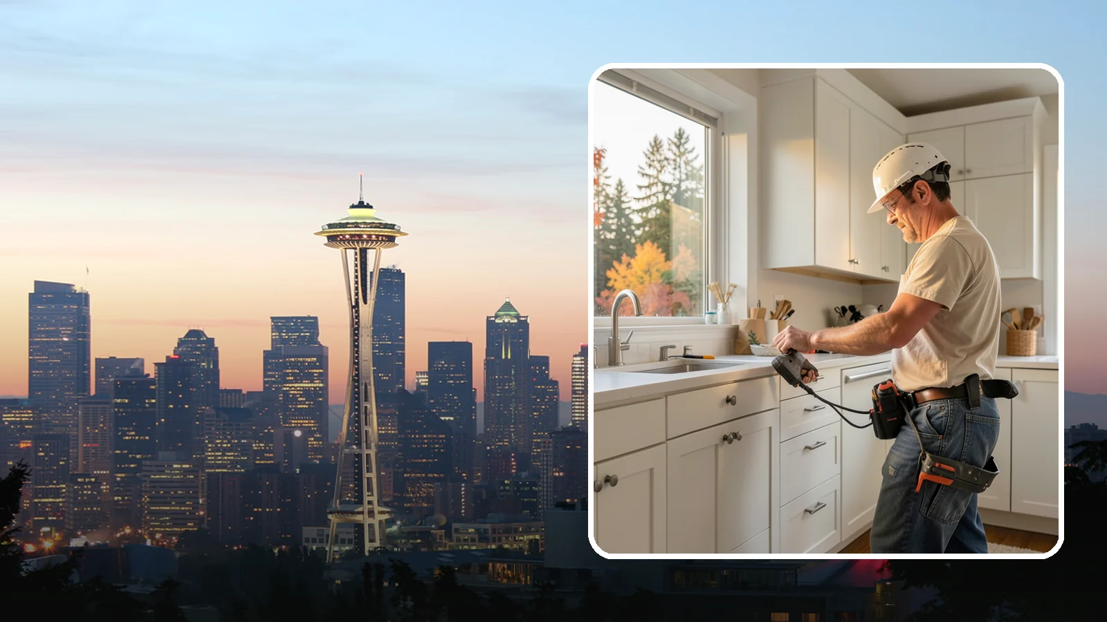 Cabinet Hardware Replacement in Seattle, King County, WA - Swapping out dated knobs and pulls for new hardware, drilled and aligned for a clean, consistent look.