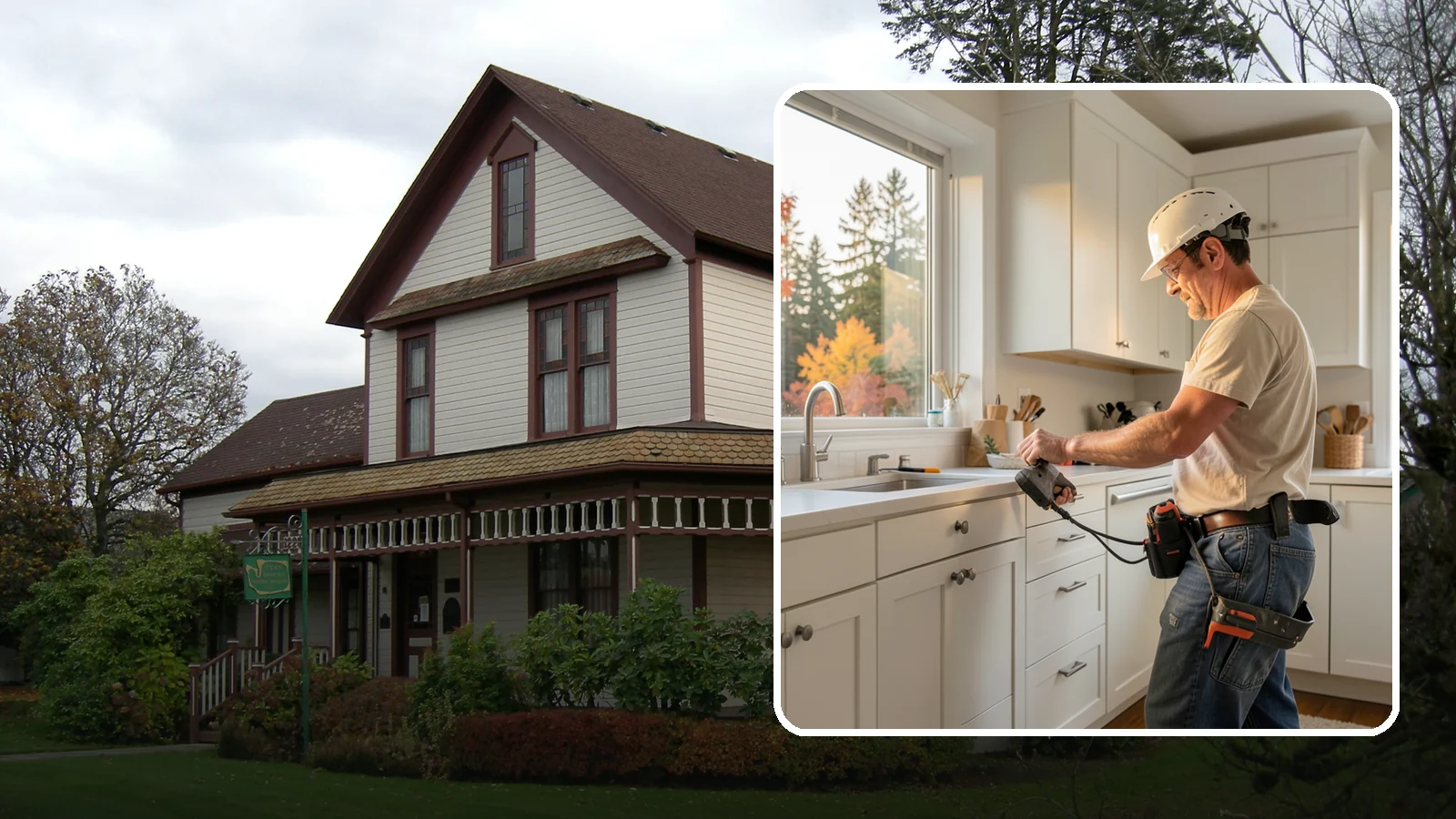Cabinet Hardware Replacement in Sumner, Pierce County, WA - Swapping out dated knobs and pulls for new hardware, drilled and aligned for a clean, consistent look.