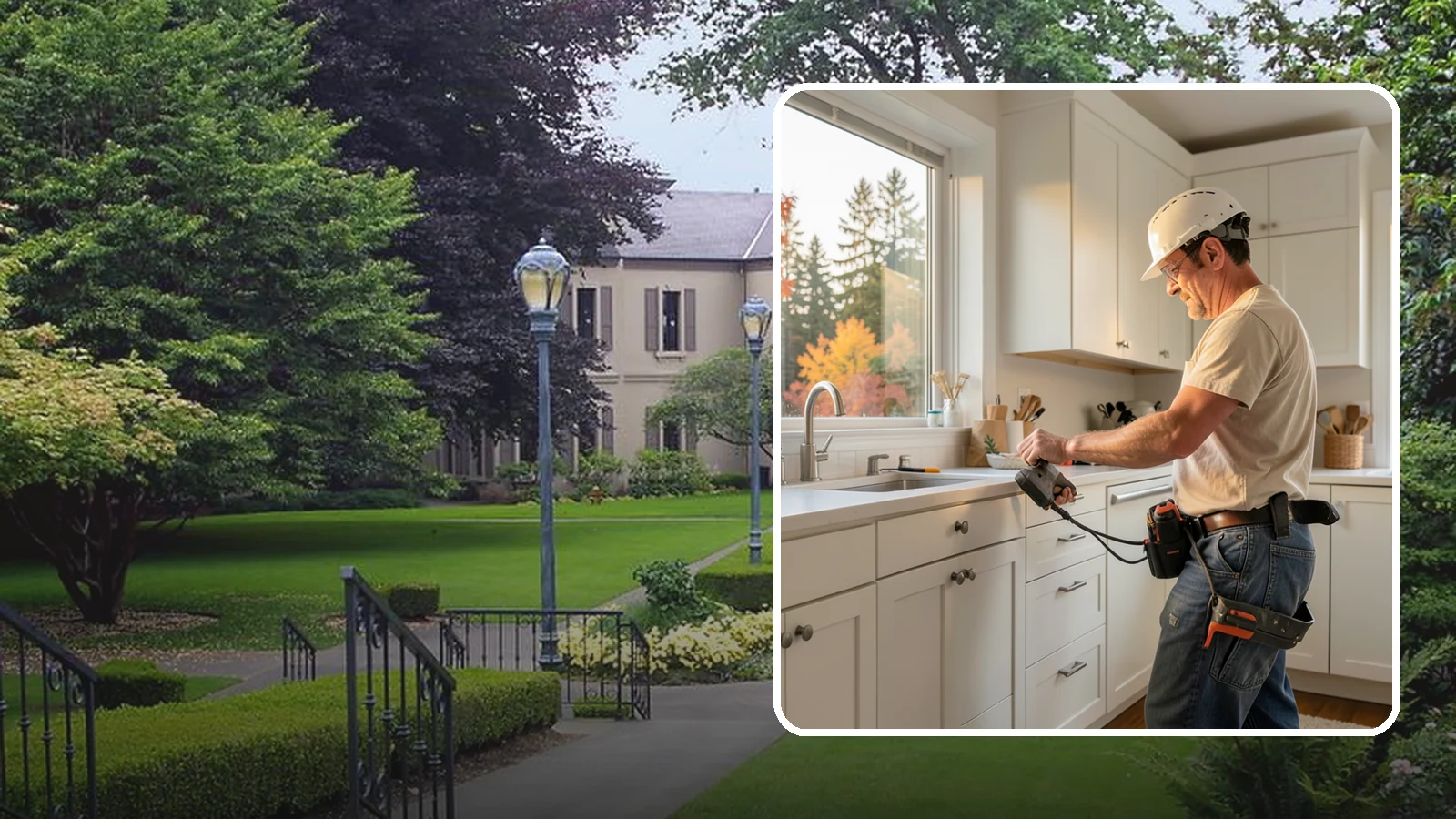 Cabinet Hardware Replacement in Woodinville, King County, WA - Swapping out dated knobs and pulls for new hardware, drilled and aligned for a clean, consistent look.