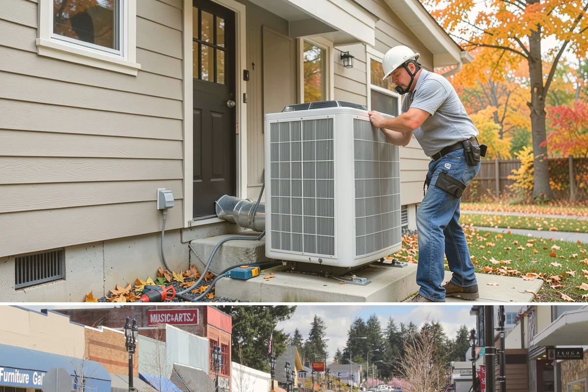 Cabinet Installation in Bothell, King County, WA - Any dry season works well for installation since cabinets go in after the messy rough-in phases are complete.