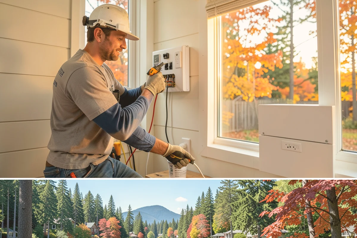 Cabinet Installation in Covington, King County, WA - Any dry season works well for installation since cabinets go in after the messy rough-in phases are complete.
