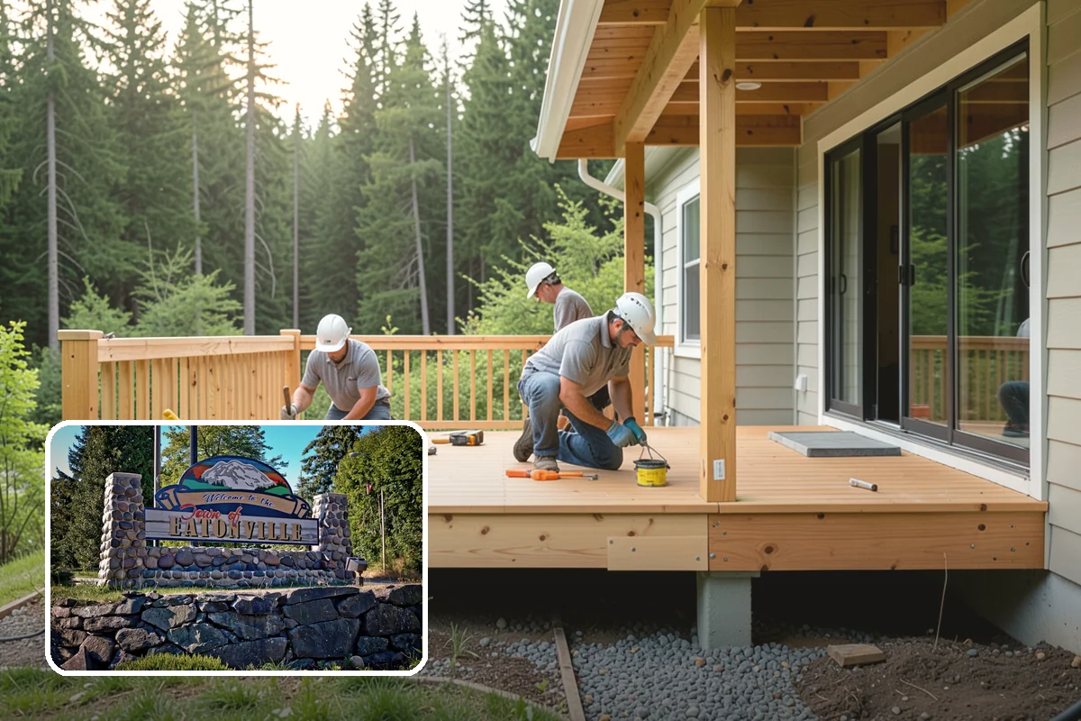 Cabinet Installation in Eatonville, Pierce County, WA - Cabinets set perfectly level and plumb