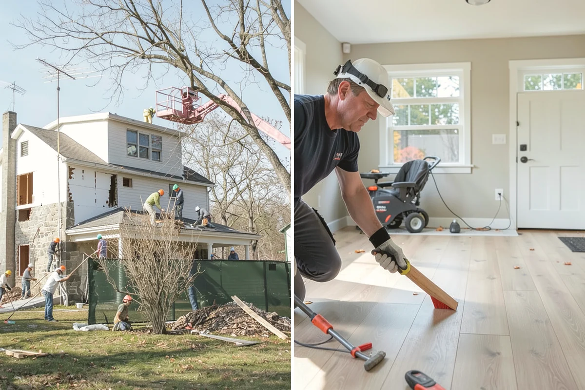Cabinet Installation in Edgewood, Pierce County, WA - Verify layout lines and locate wall studs
