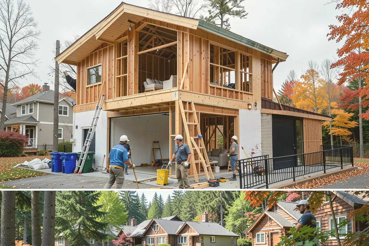 Cabinet Installation in Edgewood, Pierce County, WA - Any dry season works well for installation since cabinets go in after the messy rough-in phases are complete.