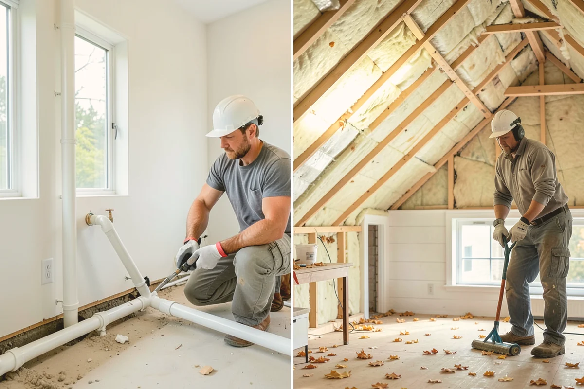 Cabinet Installation in Edmonds, Snohomish County, WA - Verify layout lines and locate wall studs