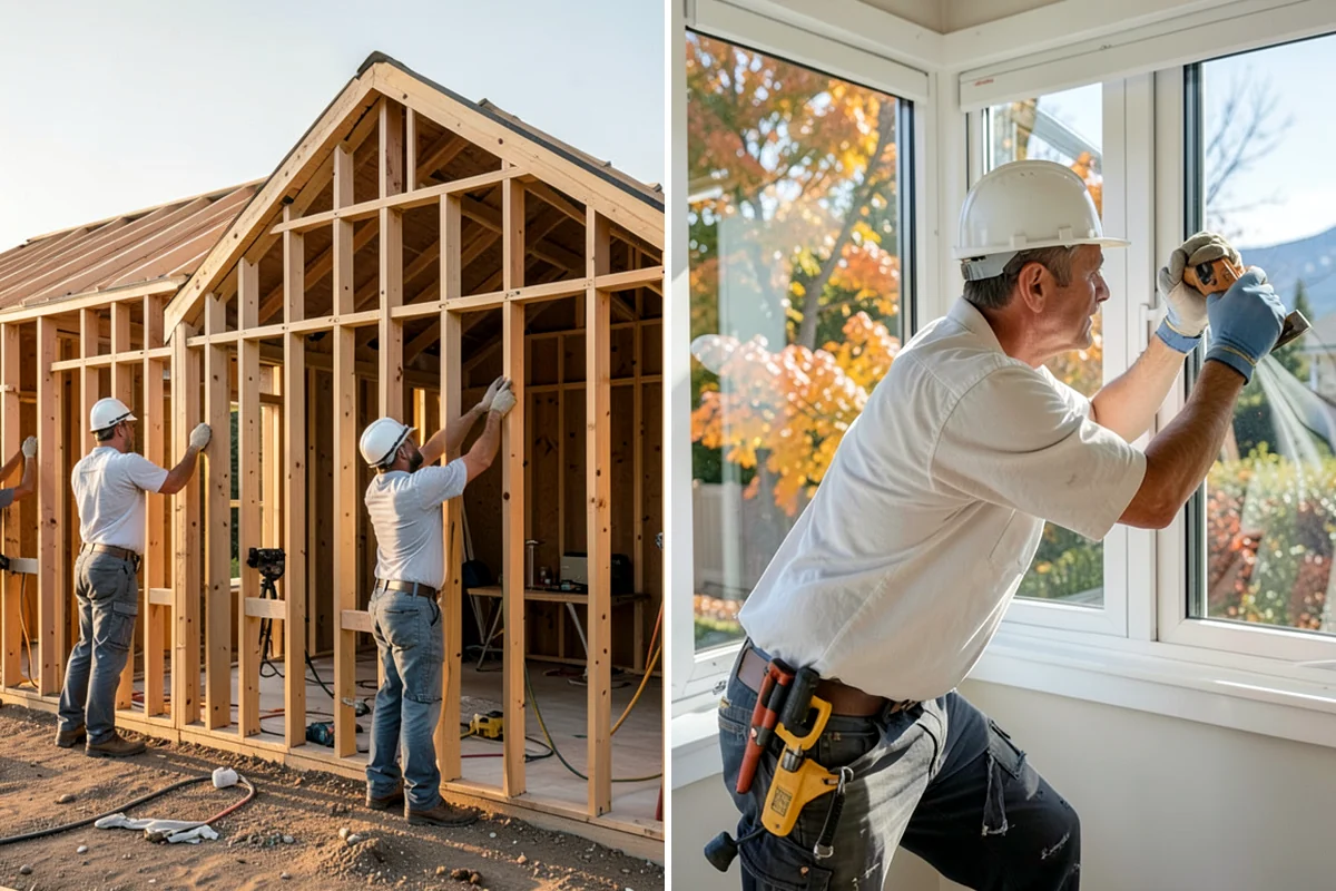 Cabinet Installation in Hunts Point, King County, WA - Verify layout lines and locate wall studs