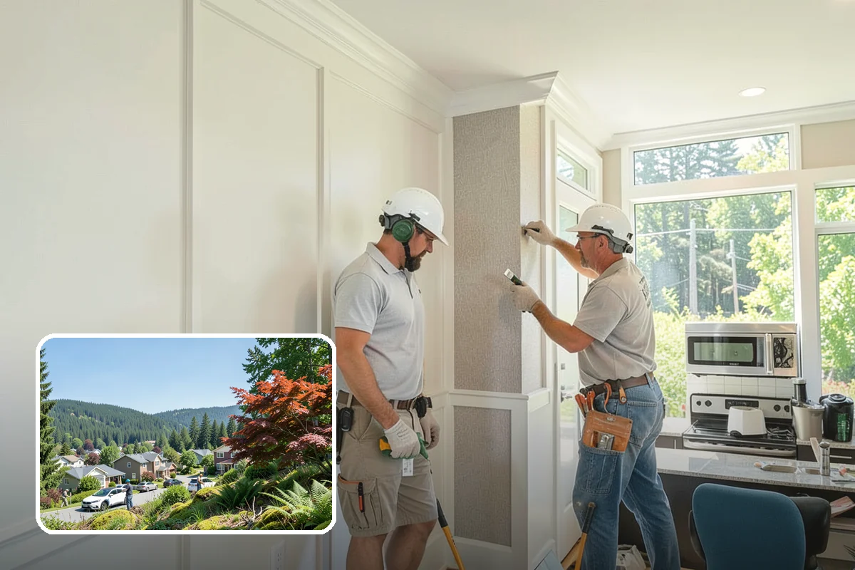 Cabinet Installation in Index, Snohomish County, WA - Cabinets set perfectly level and plumb