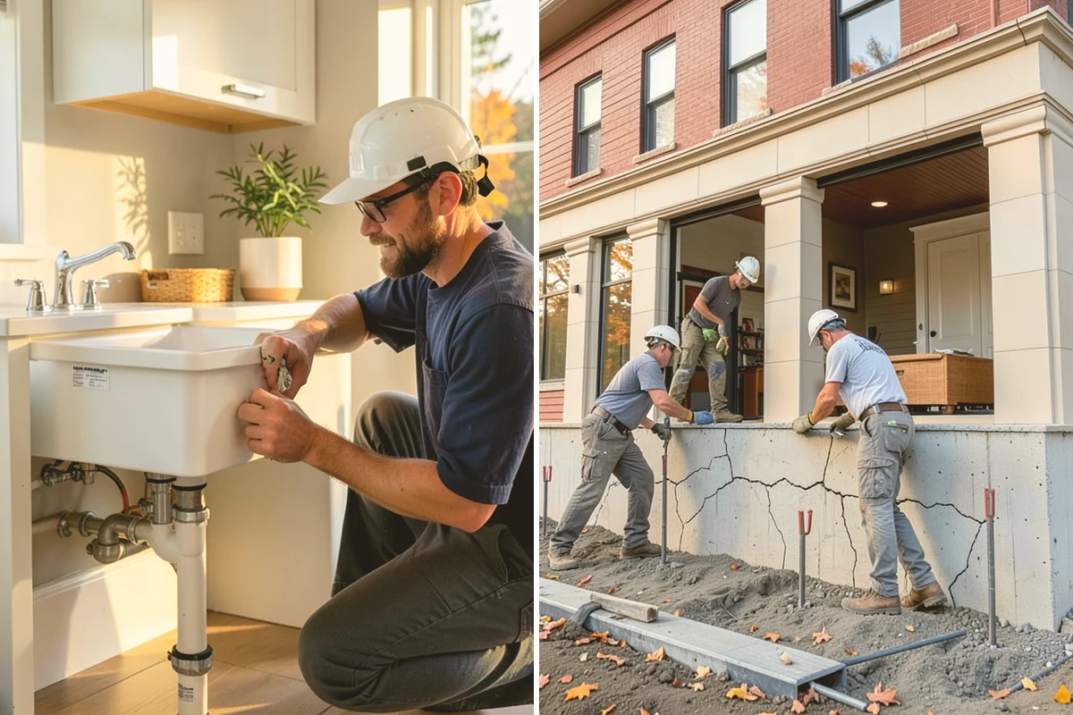 Cabinet Installation in Index, Snohomish County, WA - Verify layout lines and locate wall studs