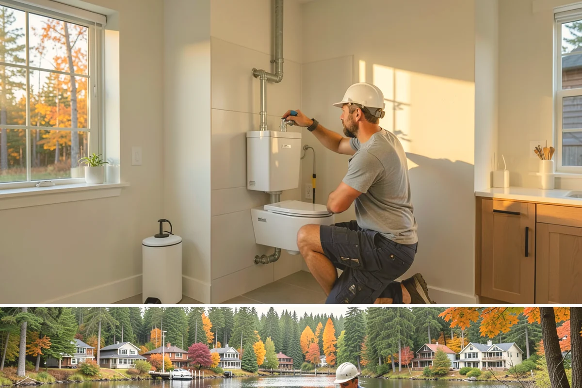Cabinet Installation in La Conner, Skagit County, WA - Any dry season works well for installation since cabinets go in after the messy rough-in phases are complete.