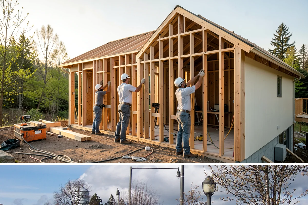 Cabinet Installation in Marysville, Snohomish County, WA - Any dry season works well for installation since cabinets go in after the messy rough-in phases are complete.