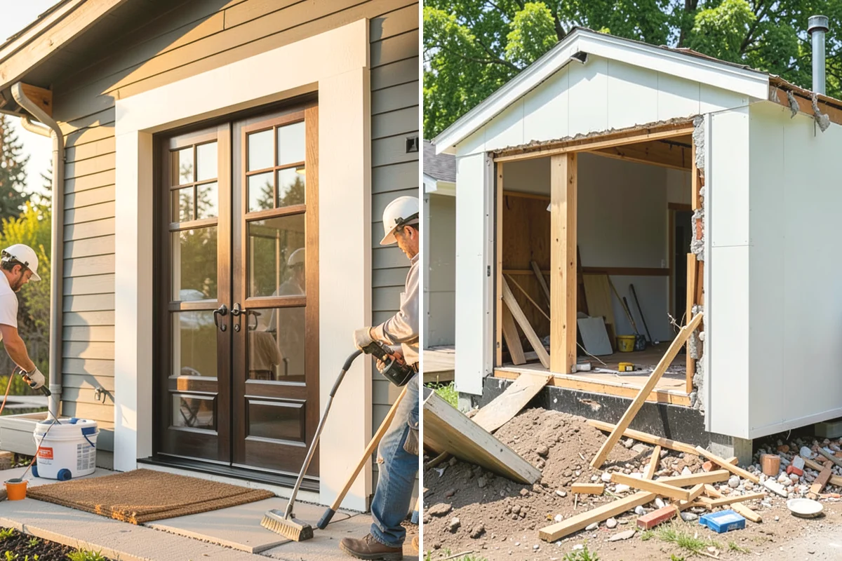 Cabinet Installation in Mountlake Terrace, Snohomish County, WA - Verify layout lines and locate wall studs