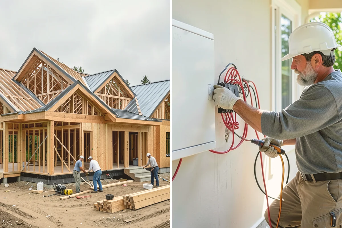 Cabinet Installation in Newcastle, King County, WA - Verify layout lines and locate wall studs