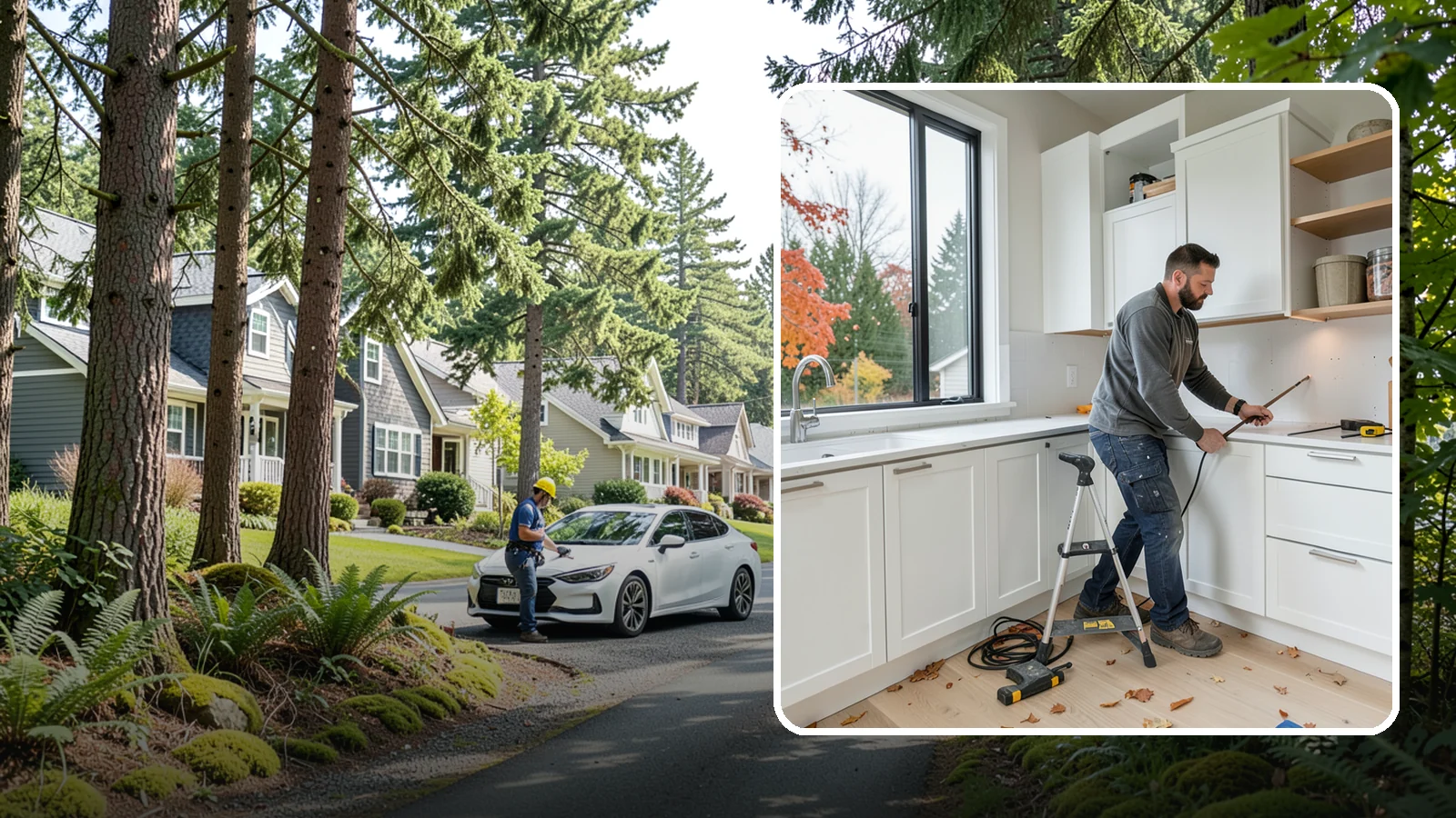 Cabinet Installation in Normandy Park, King County, WA - Precise installation of new kitchen cabinets, set level, plumb, and secure to your walls and floor.